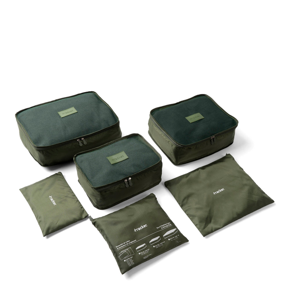 3 cubes d'emballage et 3 sacs de rangement