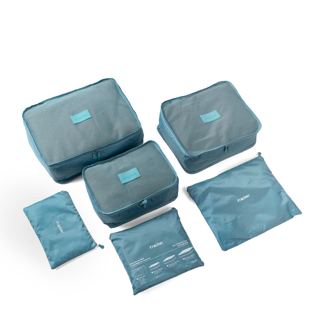 3 cubes d'emballage et 3 sacs de rangement