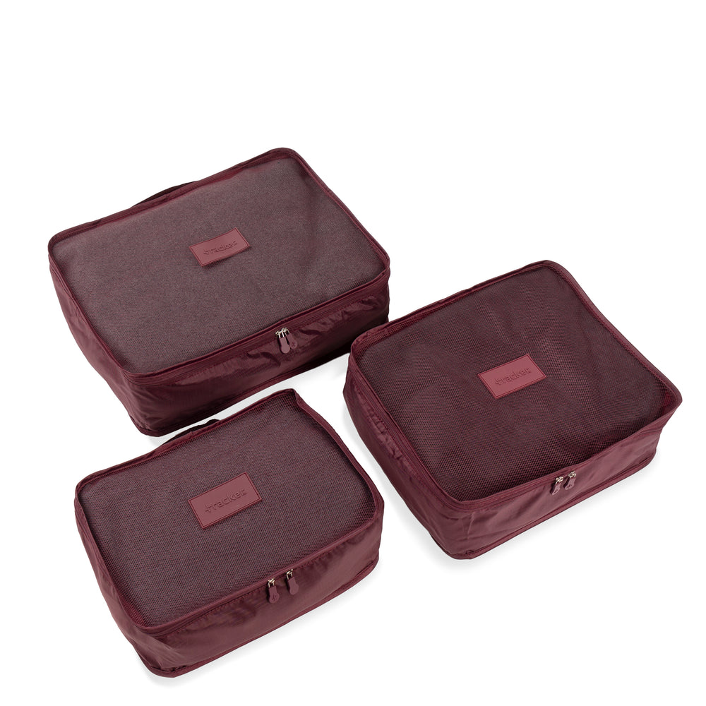 3 cubes d'emballage et 3 sacs de rangement