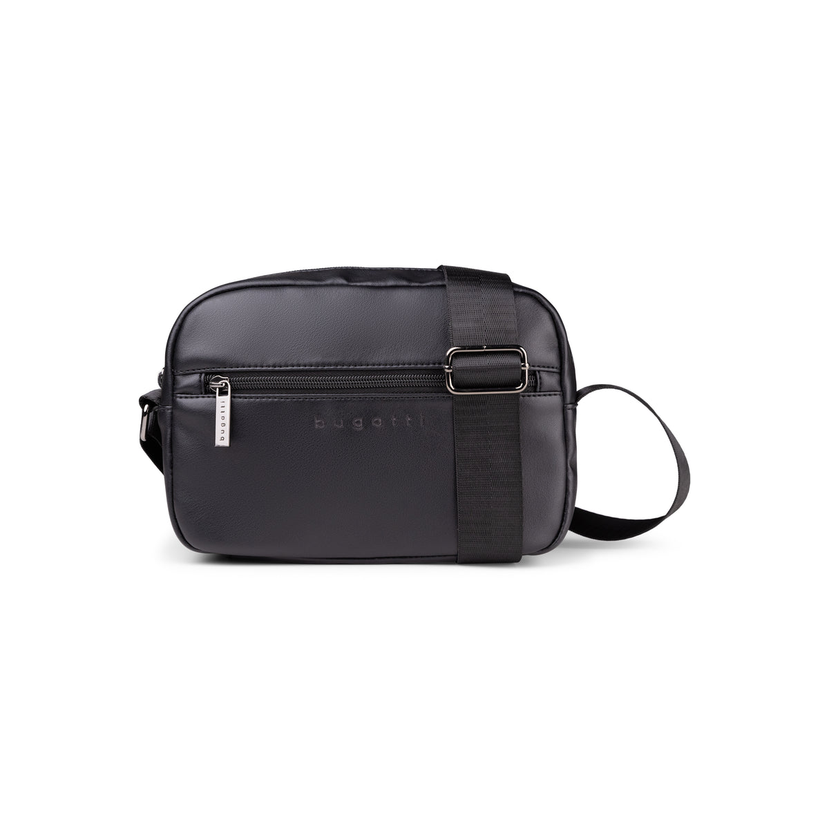 Sac Bandoulière Bugatti Almata Crossbody Bag Noir - 100% Polyuréthane - Neuf Avec étiquettes