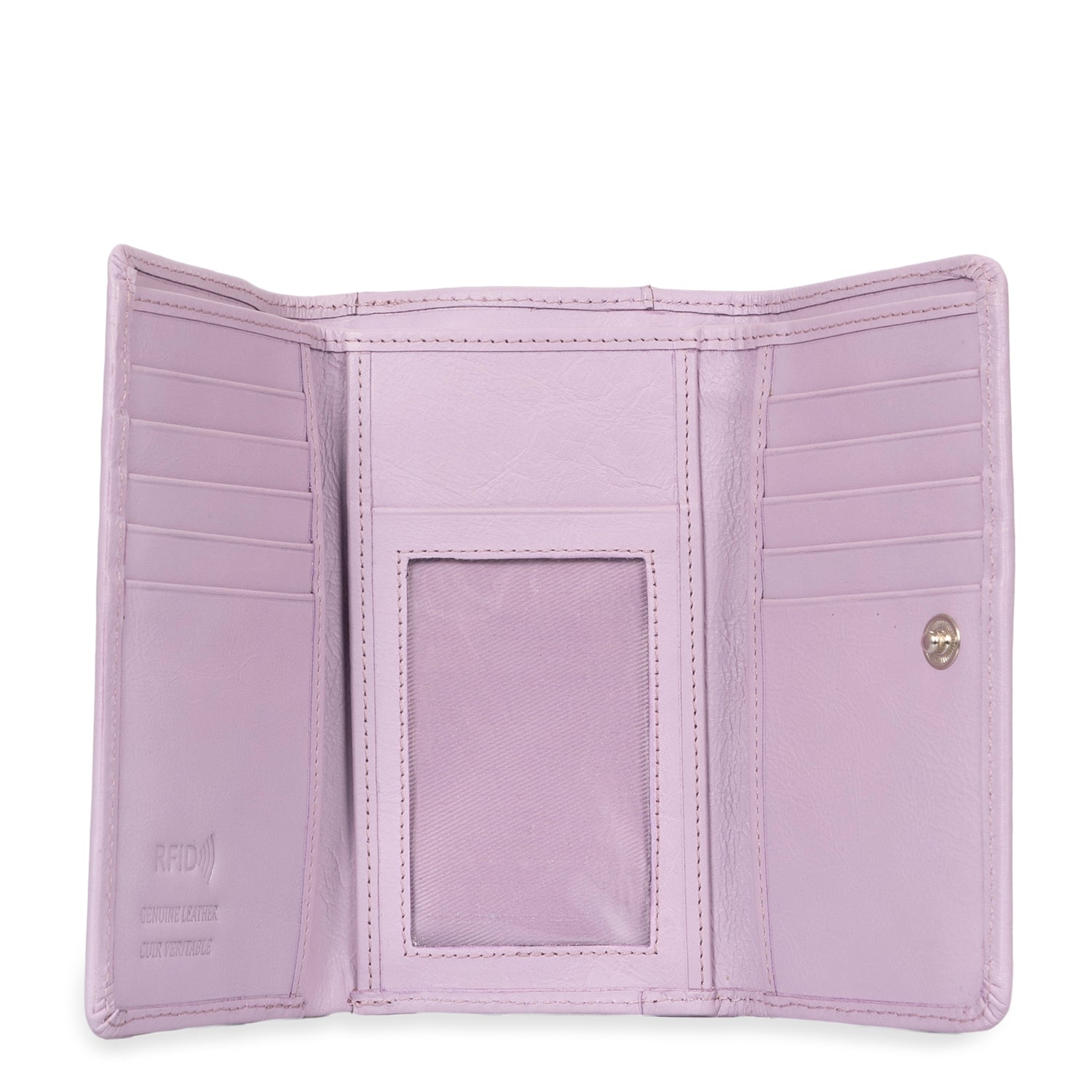 Portefeuille à rabat en cuir RFID Kara -  - 

        Pelle
      
