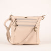 Sac à bandoulière grainé N/S