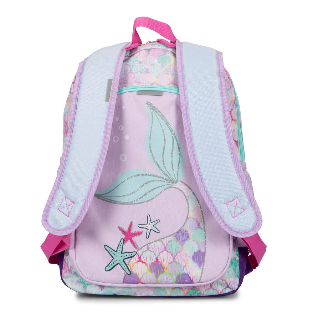 Mermaid and Hearts Reversible Backpack - Bentley