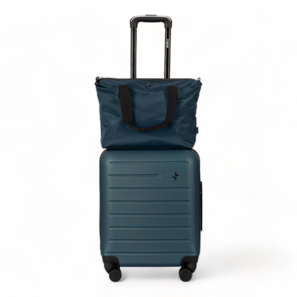 Tracker Uptown Hardside 20.5" Carry-On and Tote Bag Set - Bentley