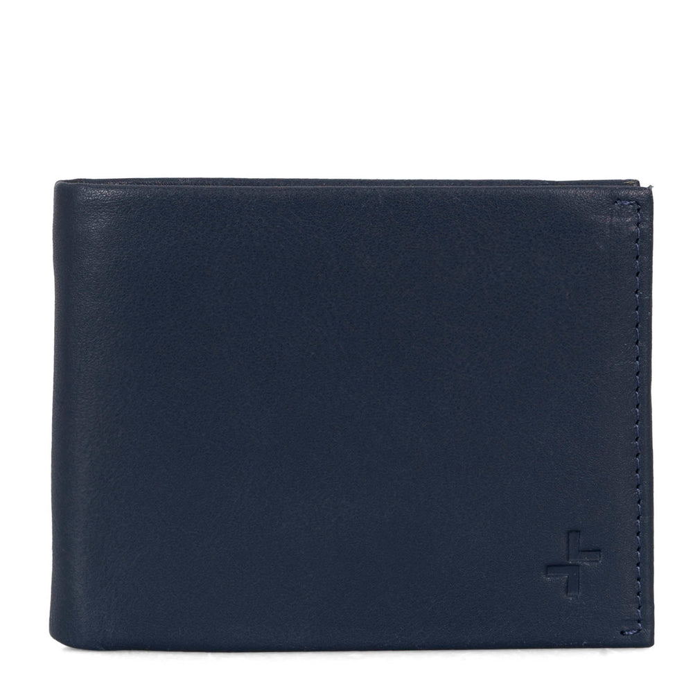 Portefeuille à rabat central Deluxe | RFID 