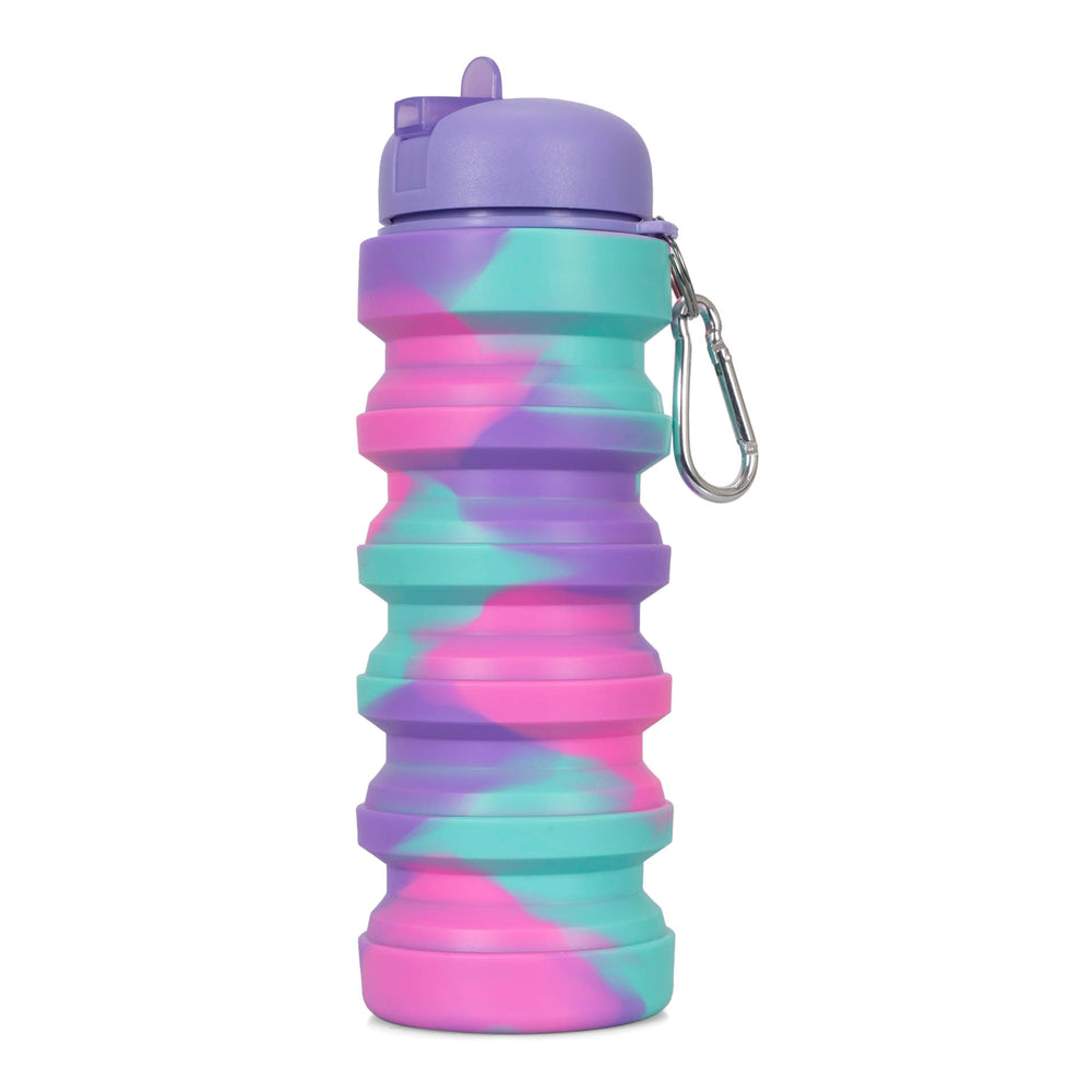 Bouteille d'eau Pastel Splash | en silicone