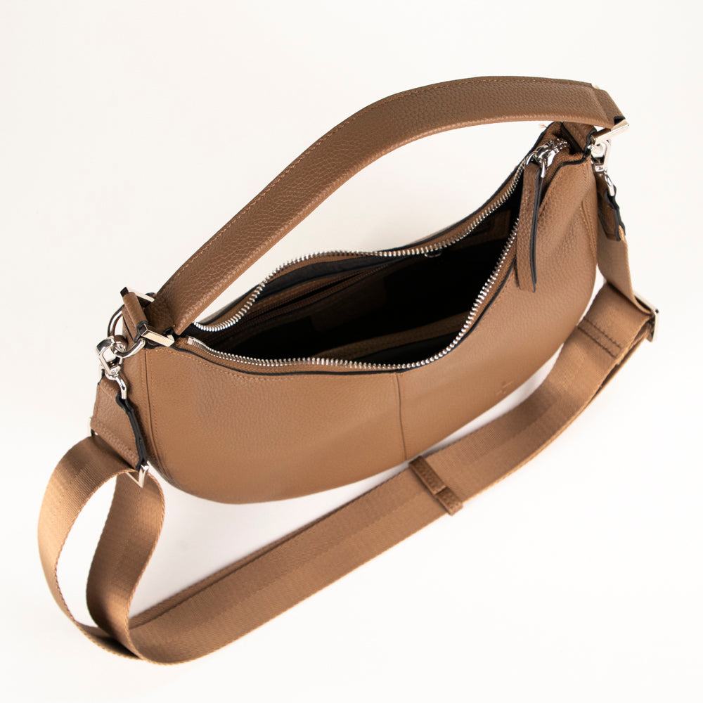 Sac à bandoulière moon Premium | en cuir 