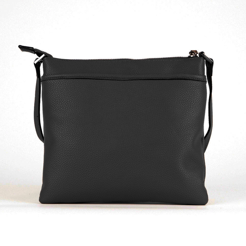 Sac à bandoulière Tracker Premium en cuir RFID sans coutures