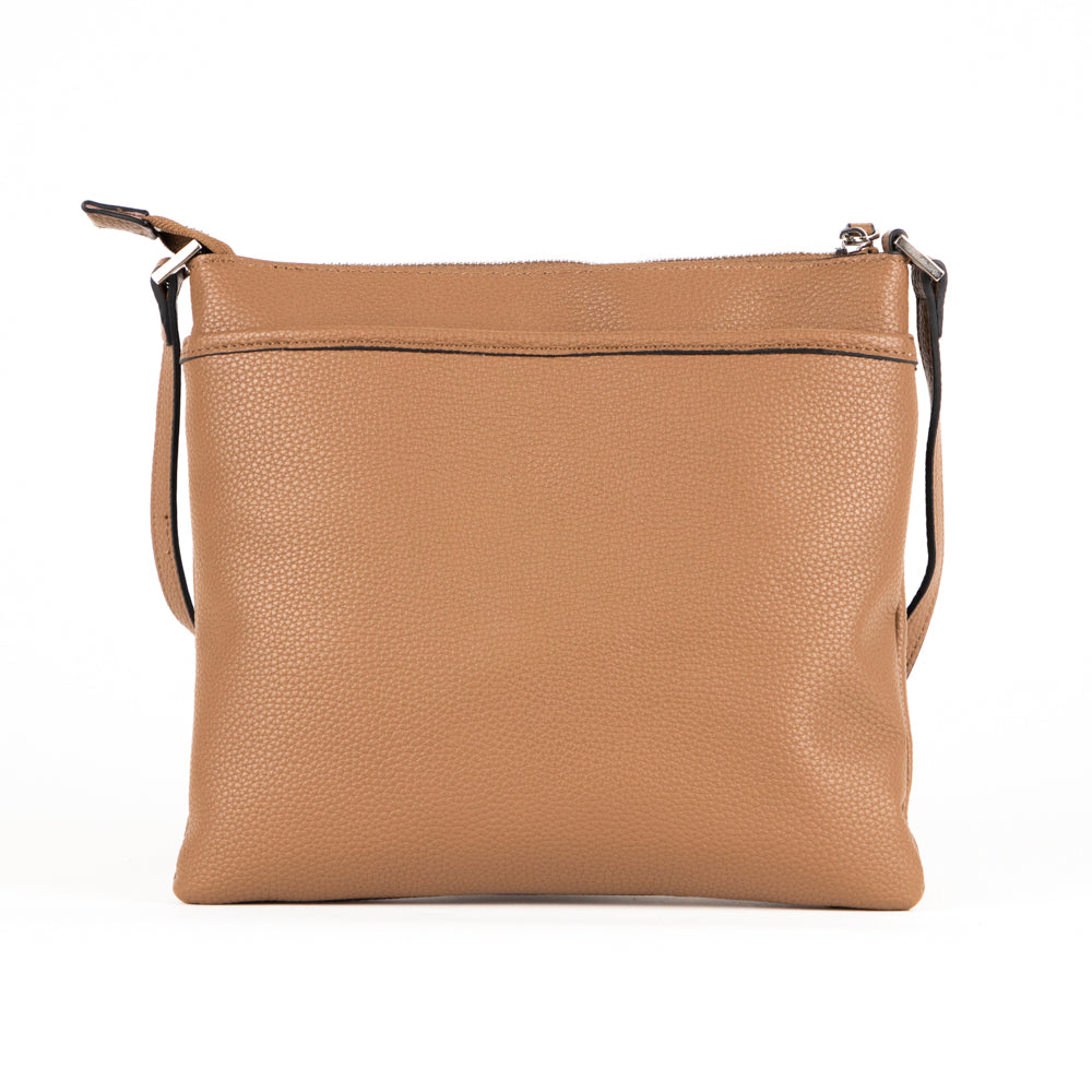 Sac à bandoulière Tracker Premium en cuir RFID sans coutures