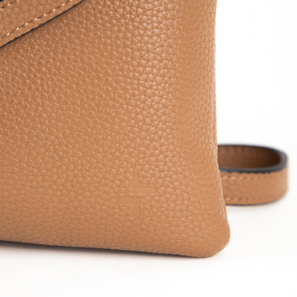 Sac à bandoulière Tracker Premium en cuir RFID sans coutures