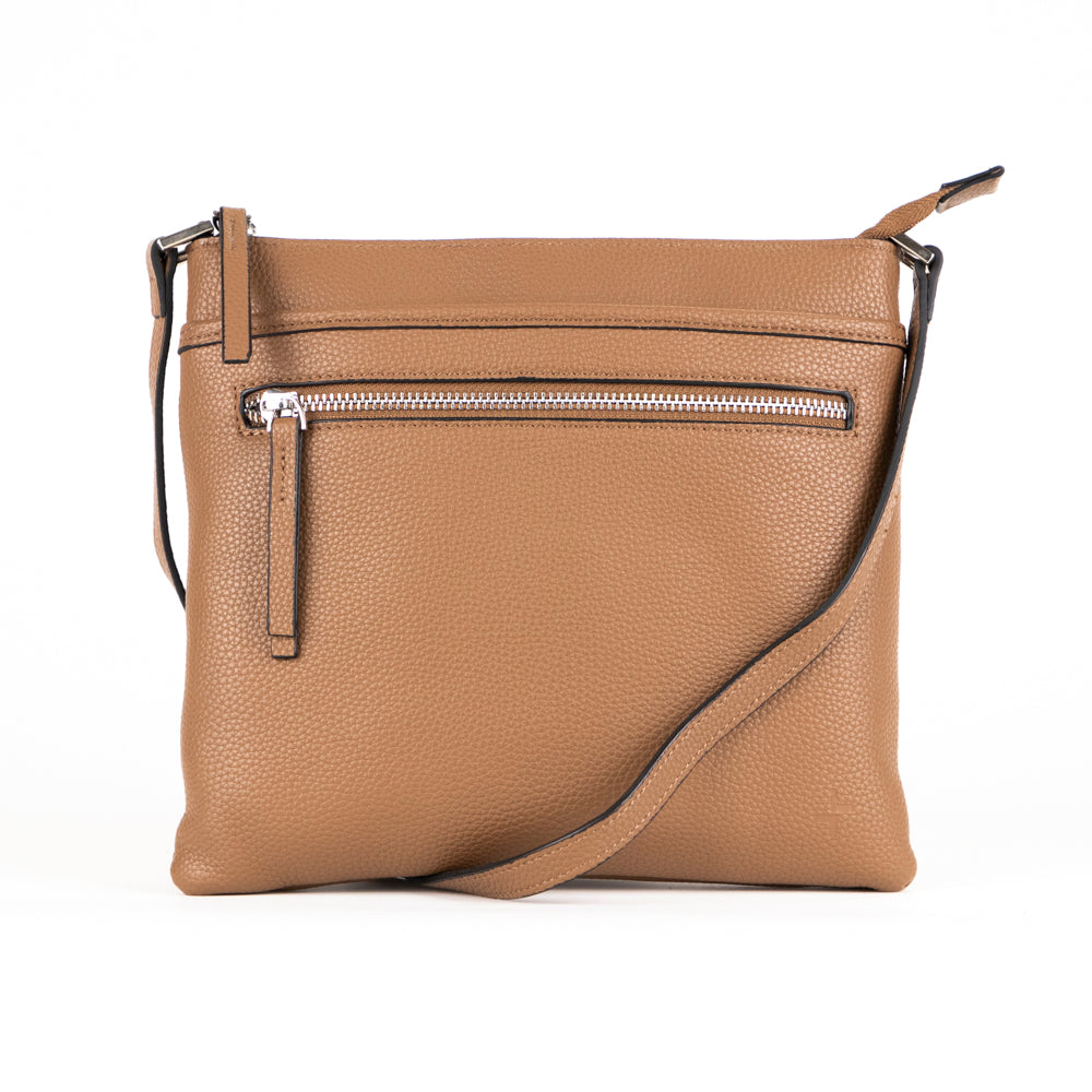 Sac à bandoulière Tracker Premium en cuir RFID sans coutures