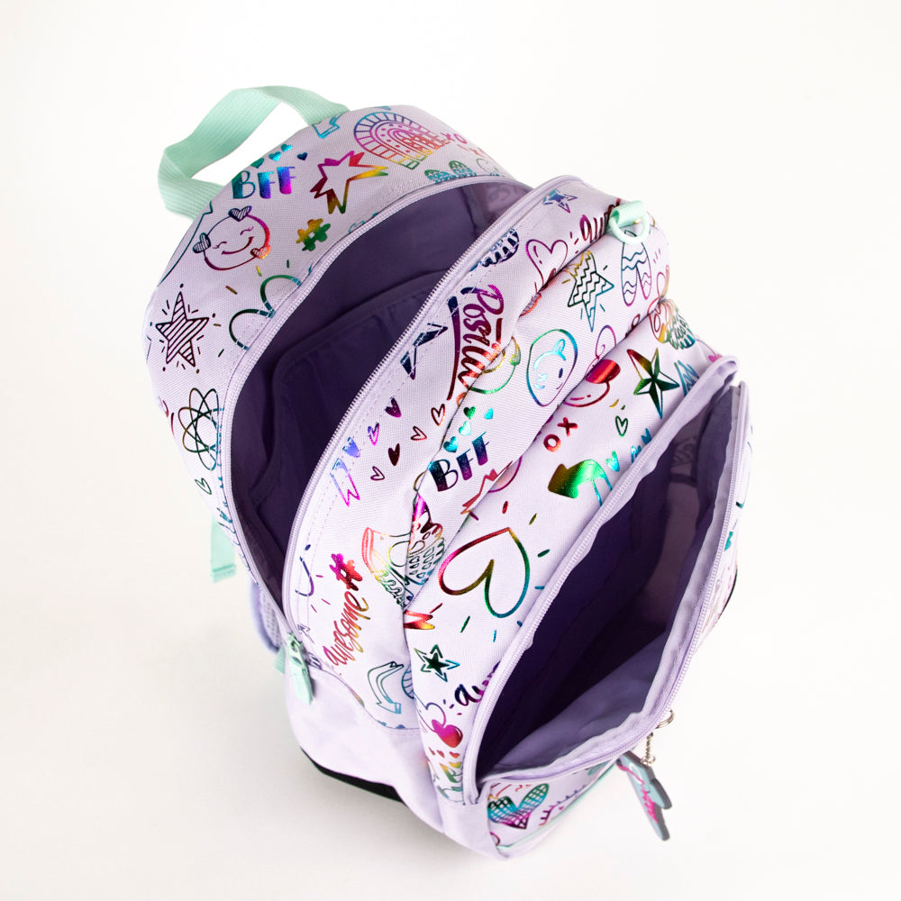 Tracker Doodle Foil Violet BP