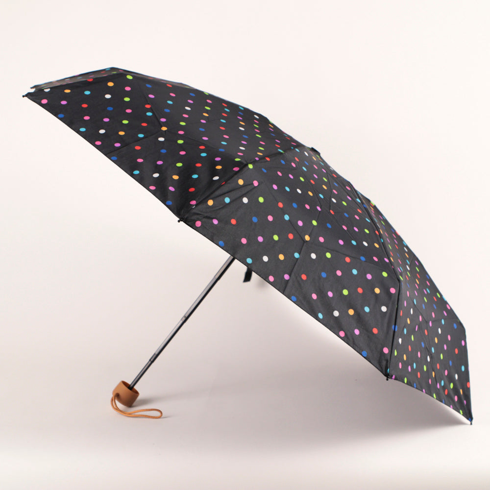 Parapluie court à pois imprimé Tracker 