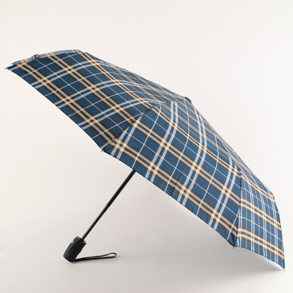 Parapluie court à imprimé écossais Tracker