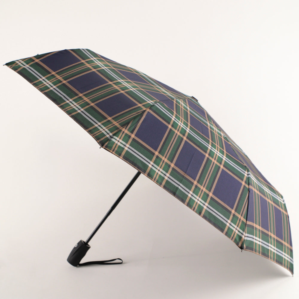 Parapluie court à imprimé écossais Tracker