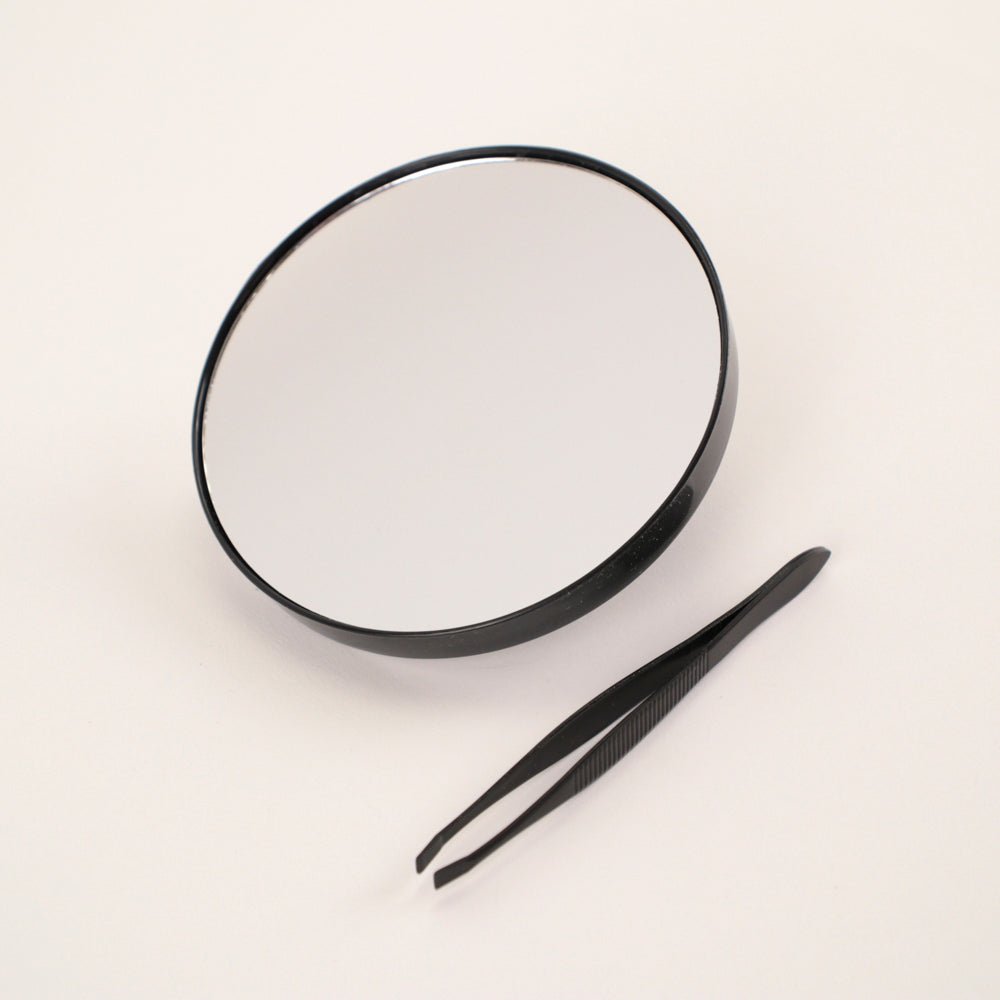LT Jet Set Glam 10X Mirror/Tweez