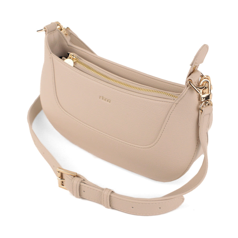 Riona Ella Baguette Bag - Bentley