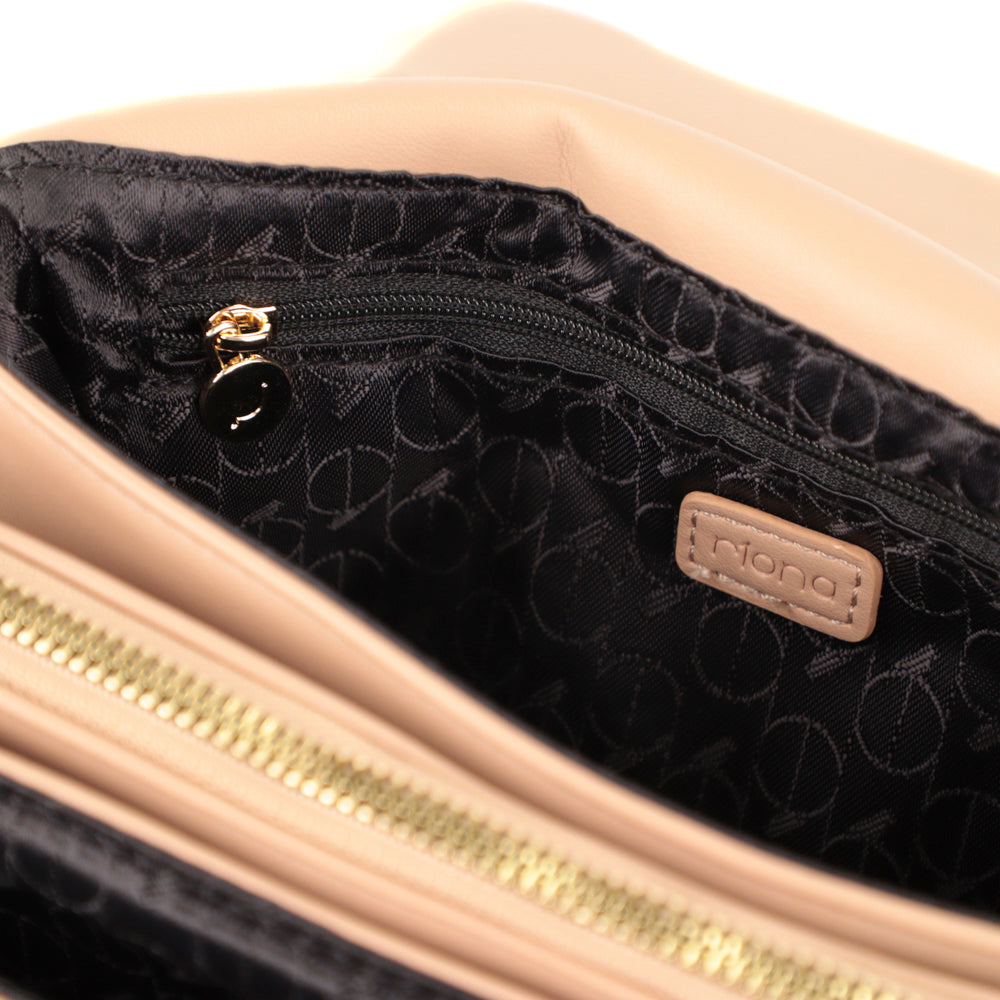 Riona Brenda 3-Compartment Handbag - Bentley
