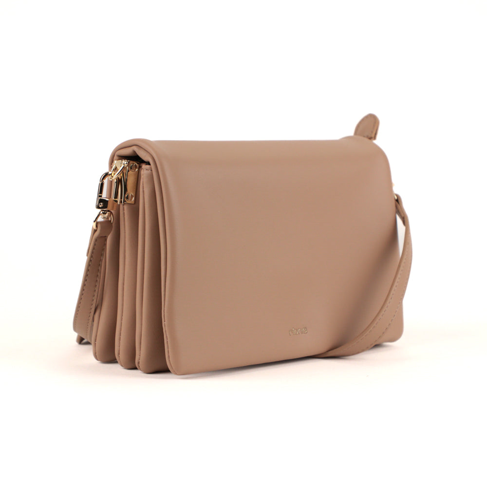 Riona Brenda 3-Compartment Handbag - Bentley
