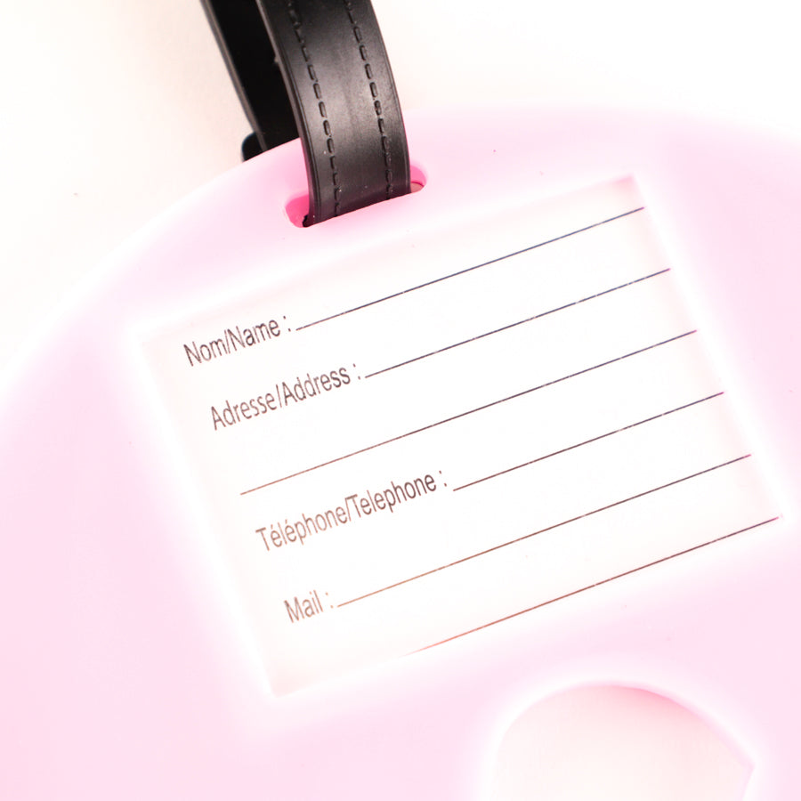 Etiquette d’identification de bagage arc-en-ciel Tracker