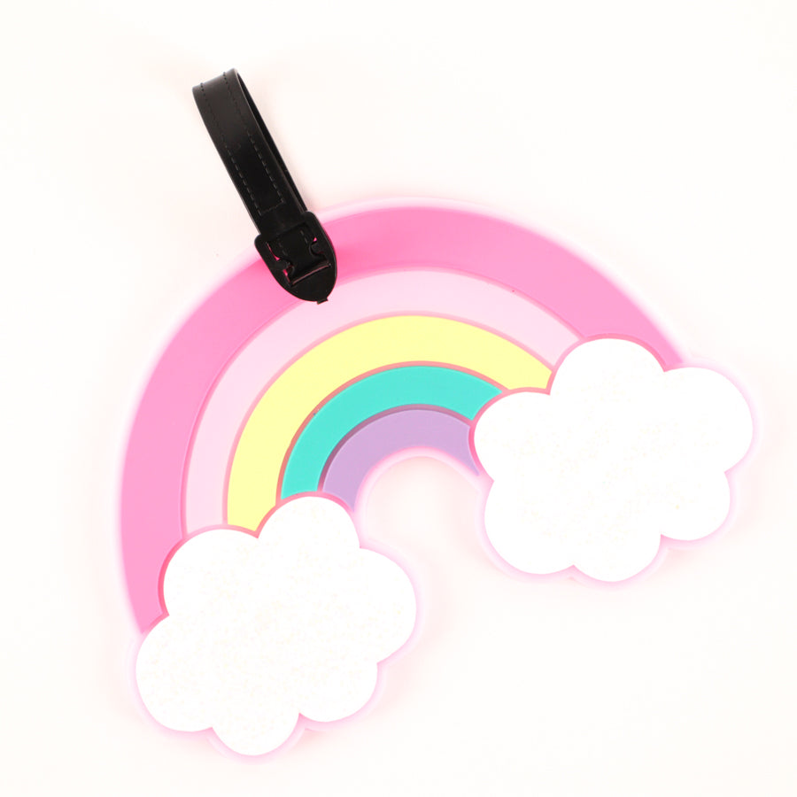 Etiquette d’identification de bagage arc-en-ciel Tracker