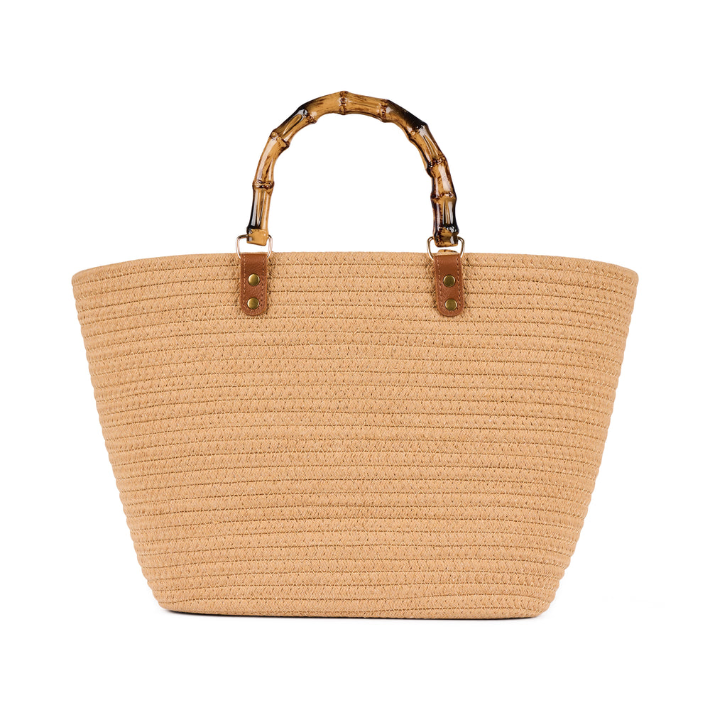 Sac fourre-tout en paille Bentley Nomad avec poignée