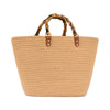 Sac fourre-tout en paille Bentley Nomad avec poignée
