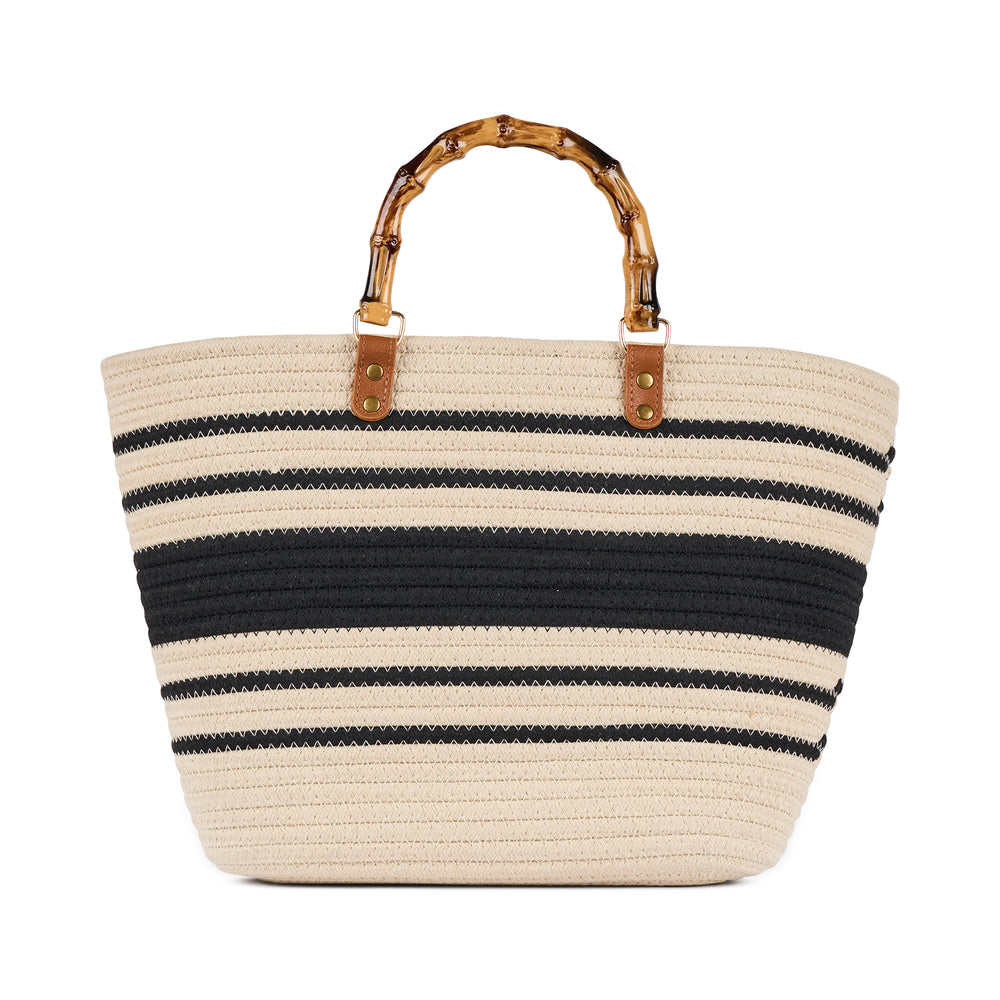 Sac fourre-tout en paille Bentley Nomad avec poignée