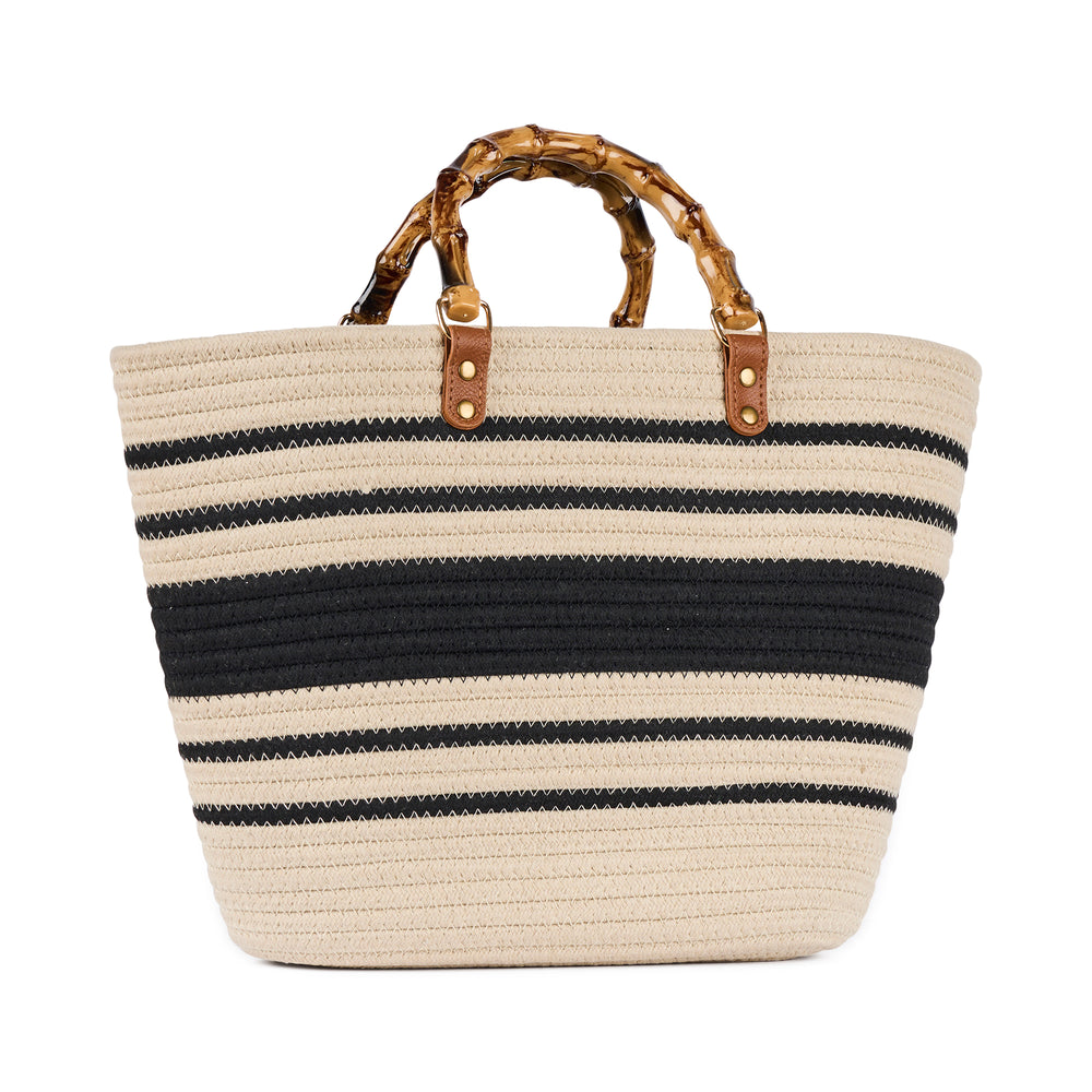 Sac fourre-tout en paille Bentley Nomad avec poignée