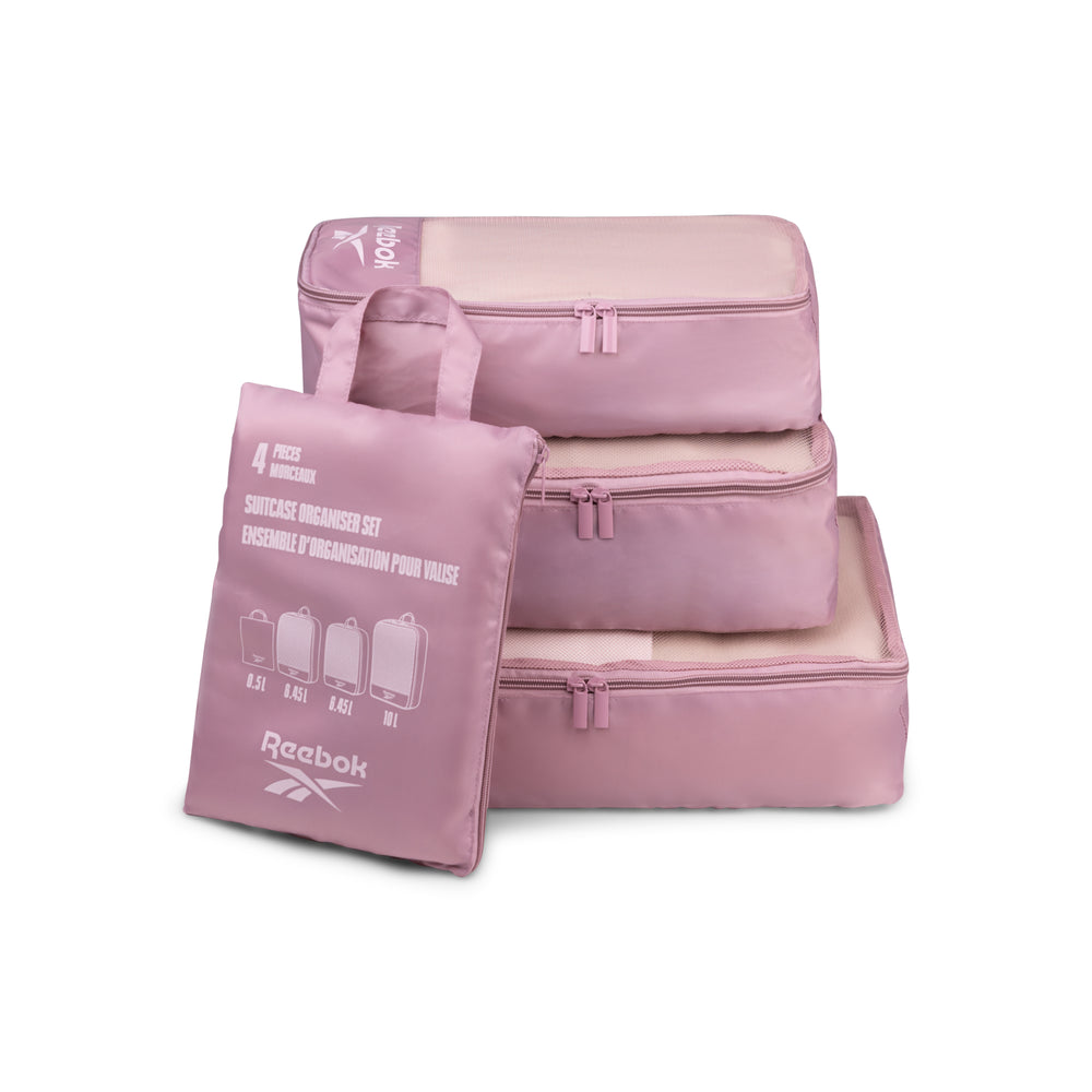 Reebok Record 3 pc packing cube set - Bentley