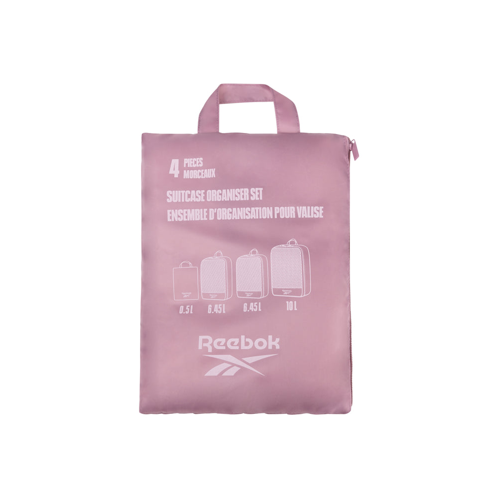 Reebok Record 3 pc packing cube set - Bentley