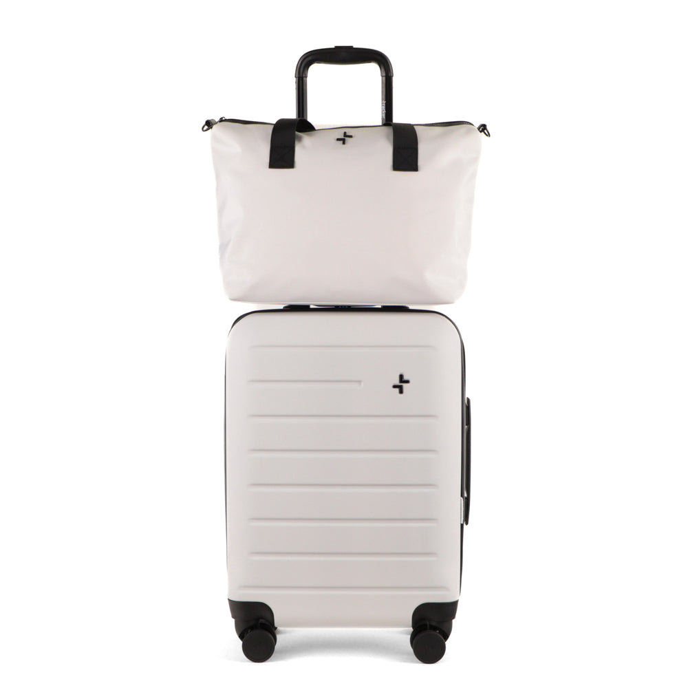 Tracker Uptown Hardside 20.5" Carry-On and Tote Bag Set - Bentley