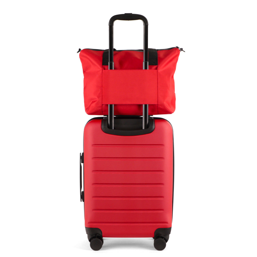 Tracker Uptown Hardside 20.5" Carry-On and Tote Bag Set - Bentley