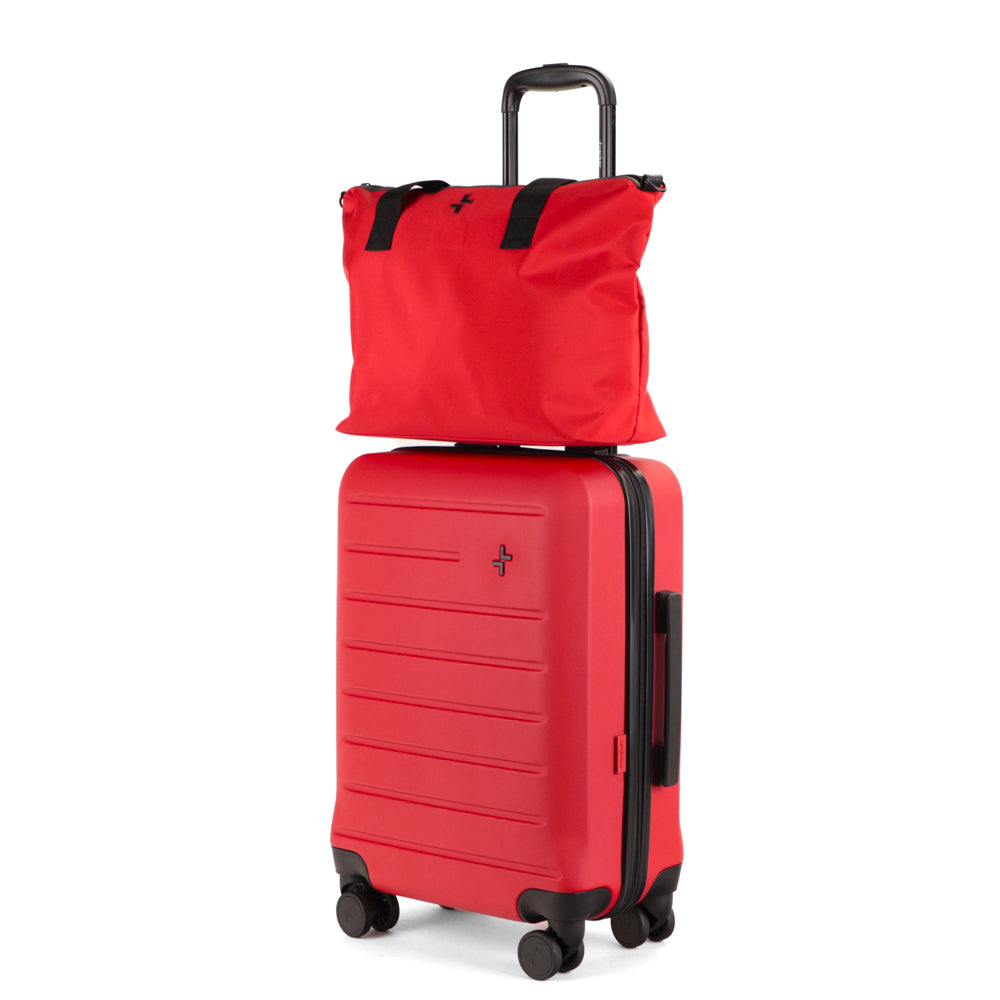 Tracker Uptown Hardside 20.5" Carry-On and Tote Bag Set - Bentley