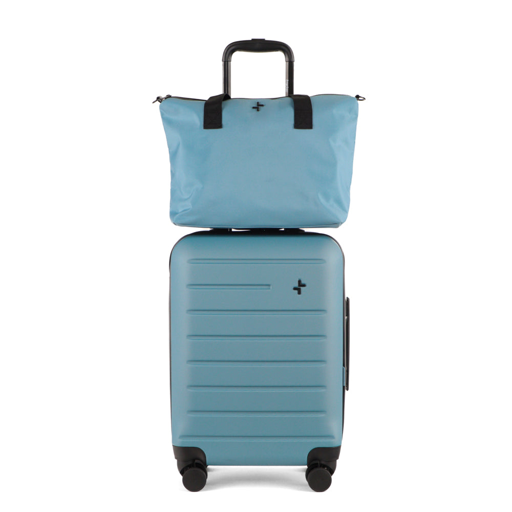 Tracker Uptown Hardside 20.5" Carry-On and Tote Bag Set - Bentley