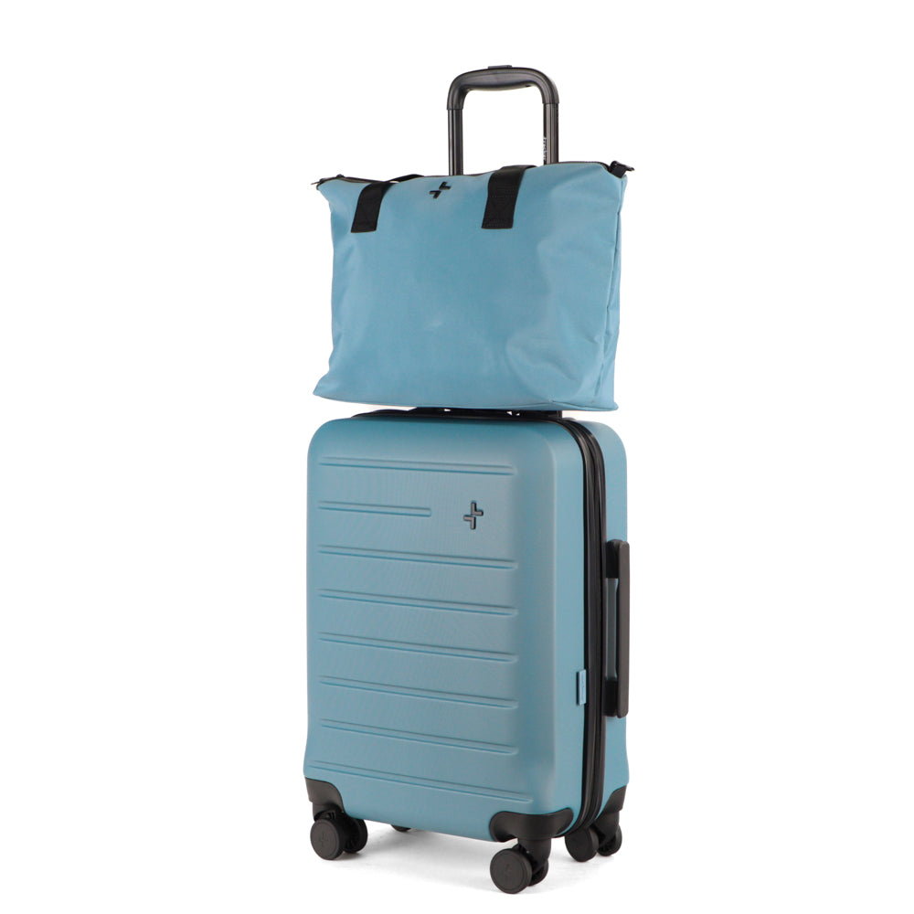 Tracker Uptown Hardside 20.5" Carry-On and Tote Bag Set - Bentley
