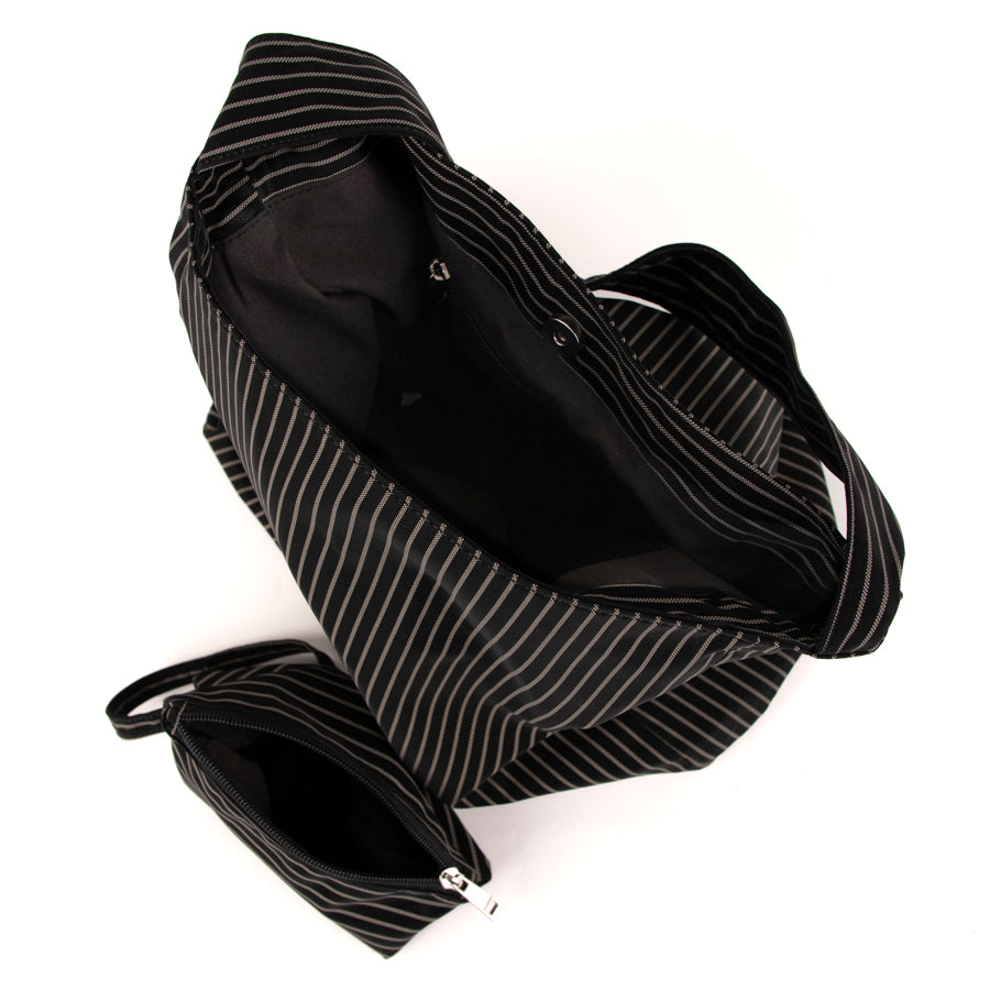 Sac hobo rayé