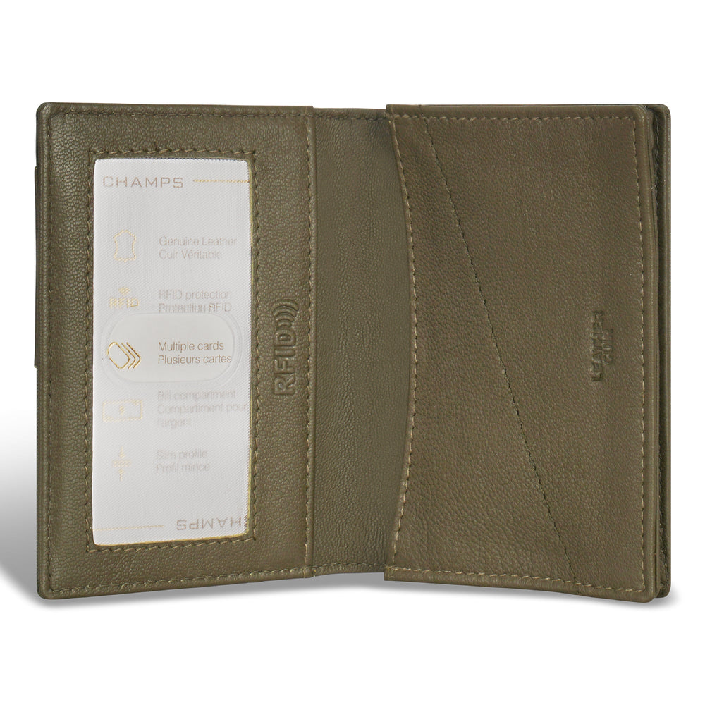 Porte-cartes camouflage / cuir