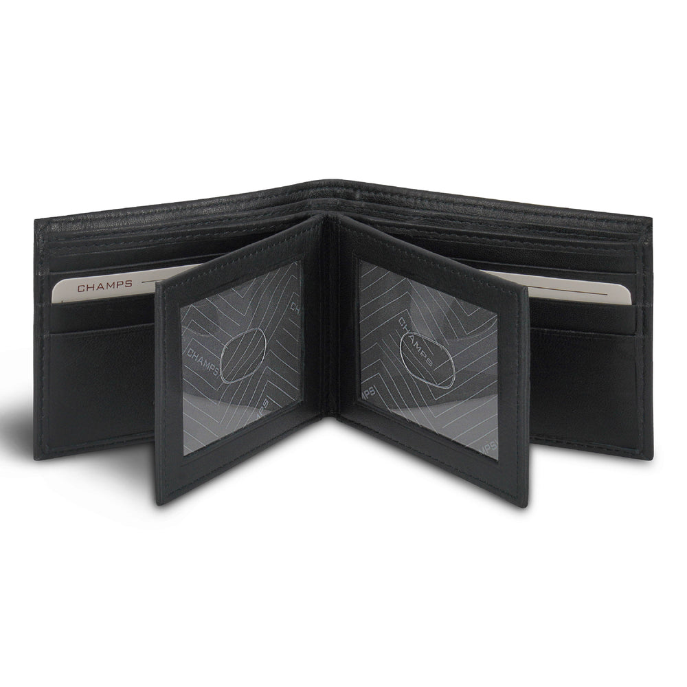 Portefeuille d'identité multi-ailes classique / en cuir