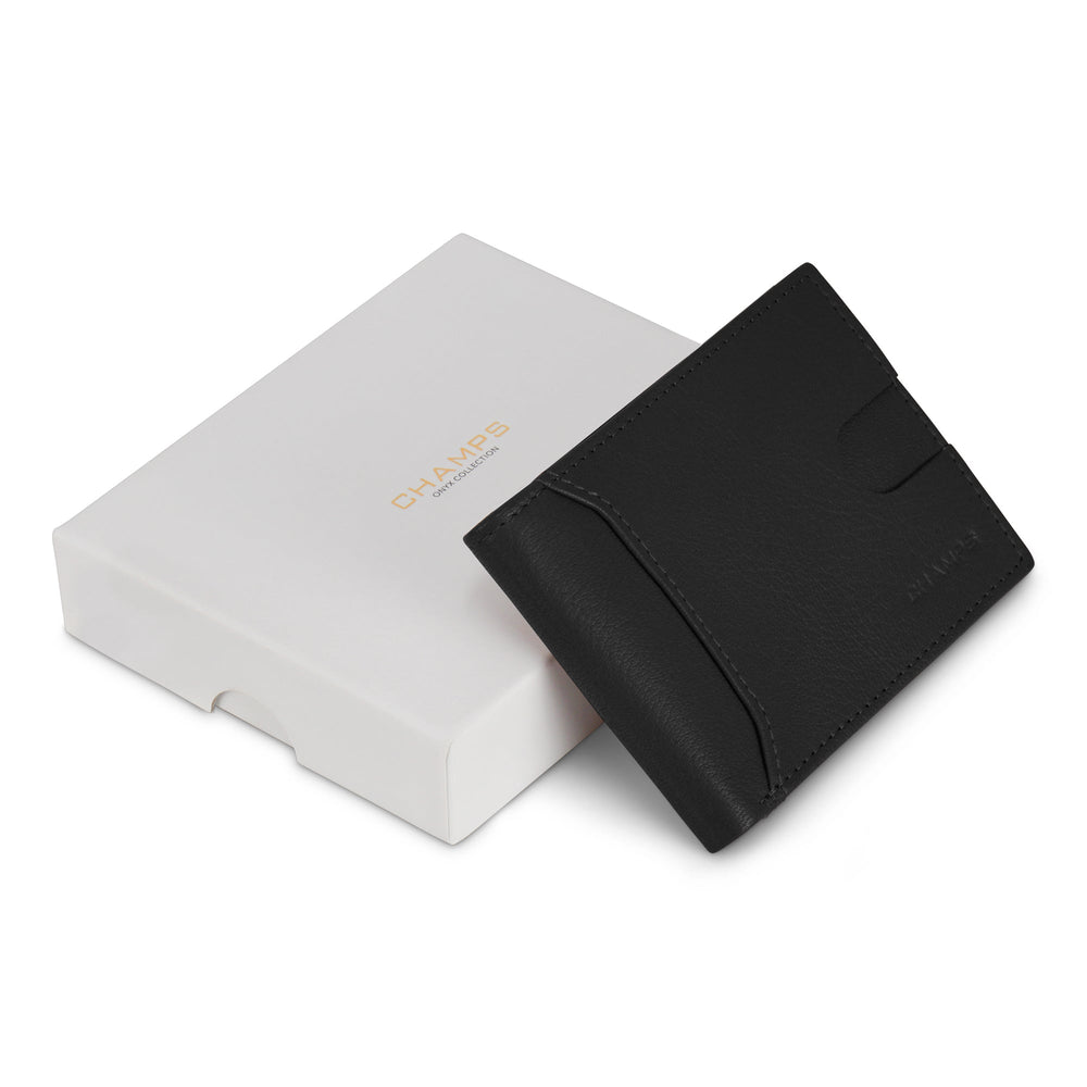 Portefeuille à deux volets Onyx / Leather Access