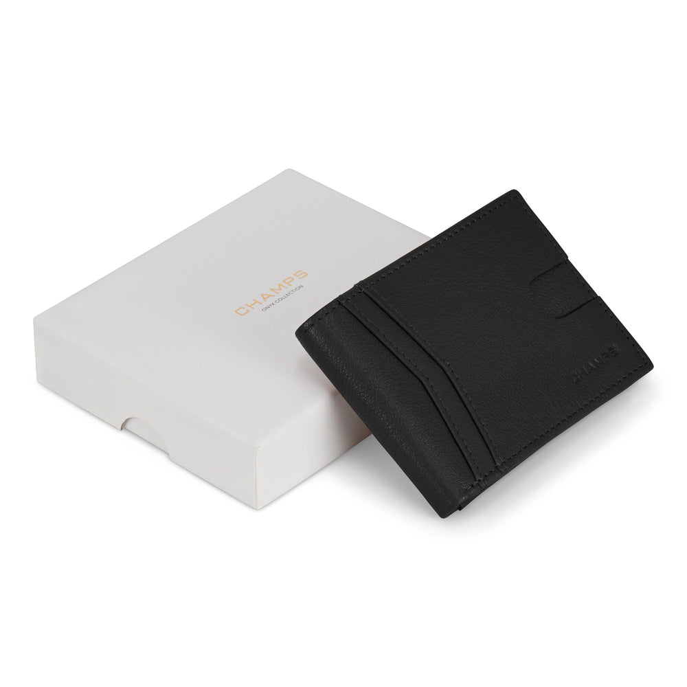 Portefeuille Onyx / Cuir avec accès par le haut