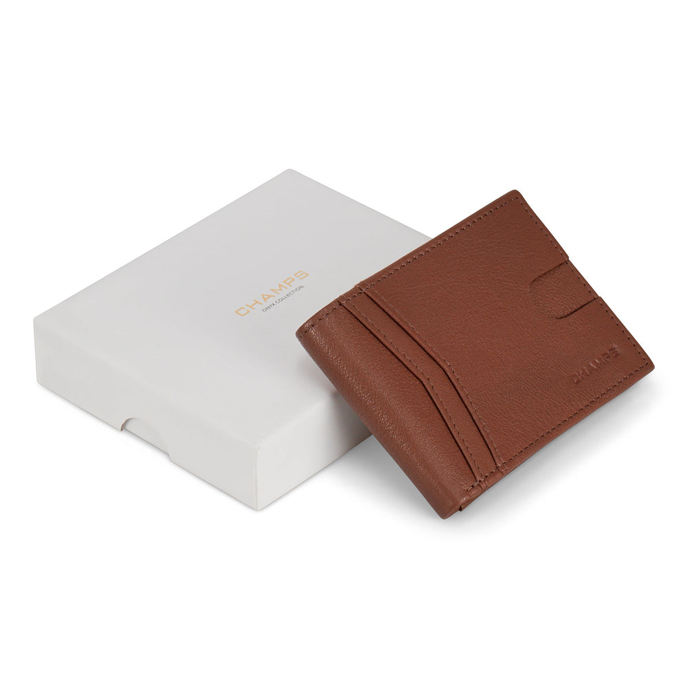 Portefeuille Onyx / Cuir avec accès par le haut