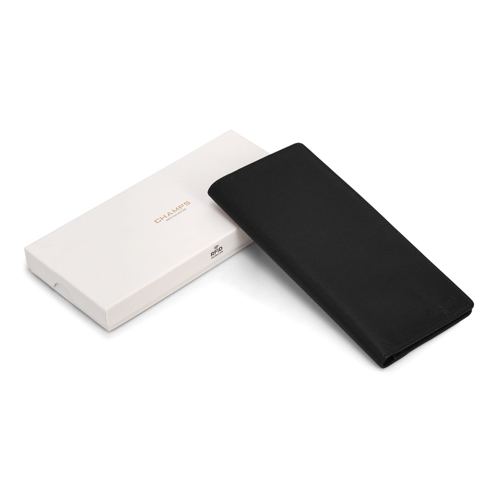 Portefeuille de poitrine en onyx / cuir