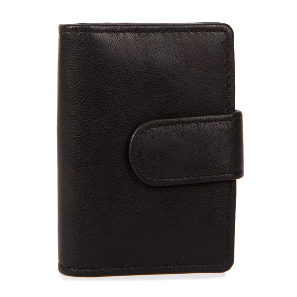 Leather RFID Credit Card Holder - Bentley
