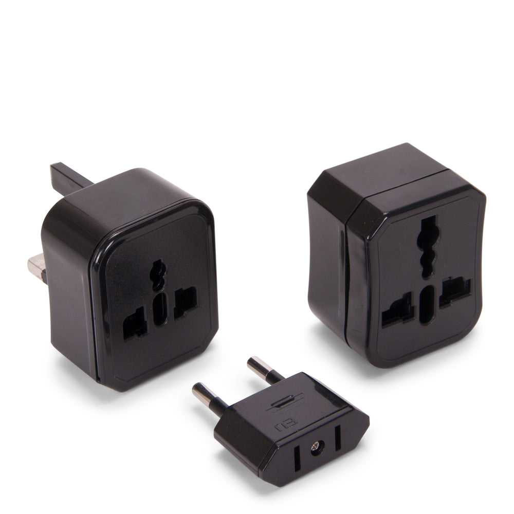 Kit Adaptateur/convertisseur De Prise International Samsonite Avec Poche - Neuf
