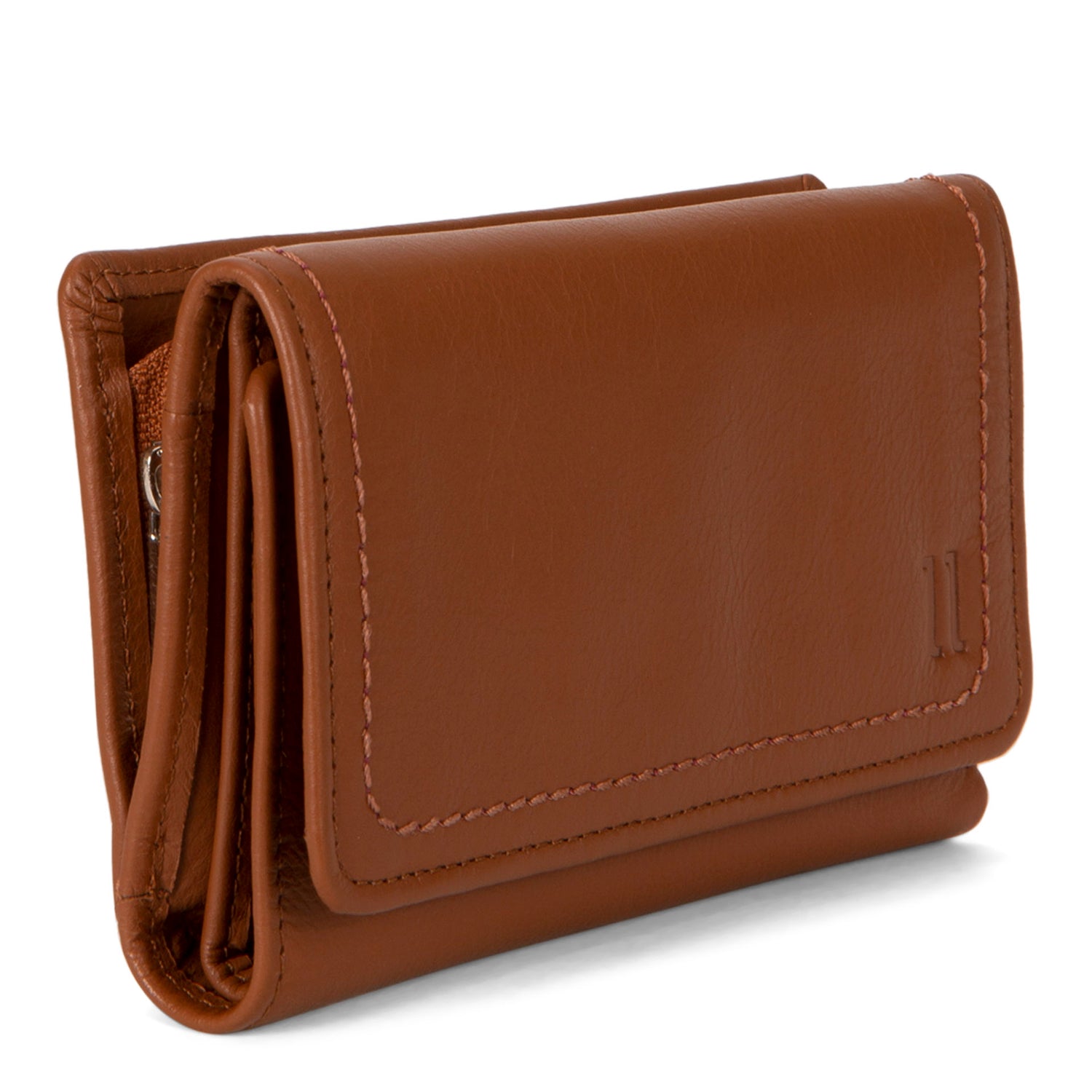 Kara RFID Flap Leather Wallet - Bentley