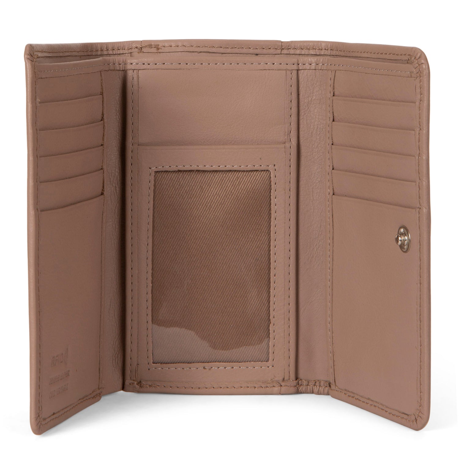 Kara RFID Flap Leather Wallet - Bentley