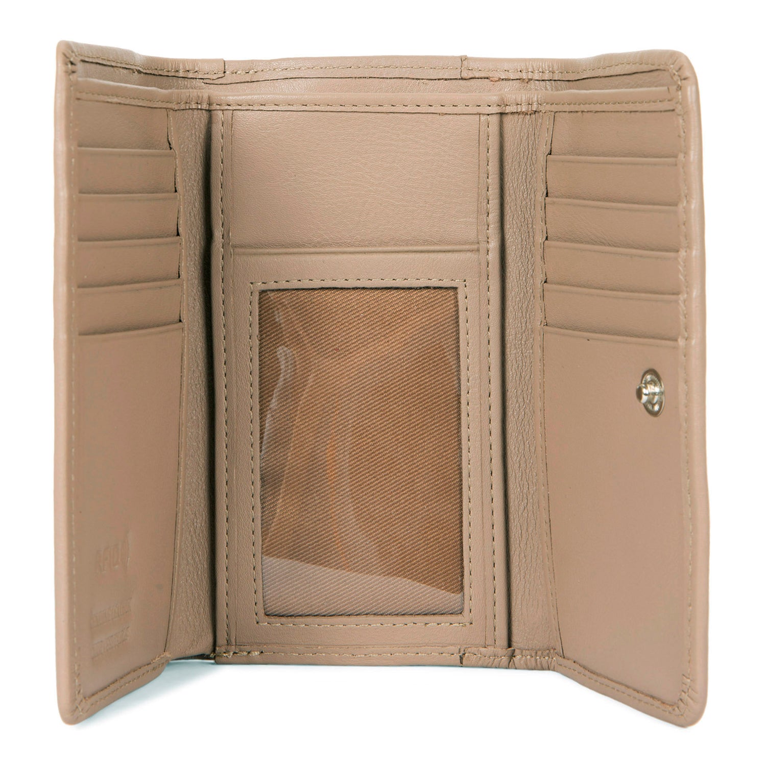 Kara RFID Flap Leather Wallet - Bentley