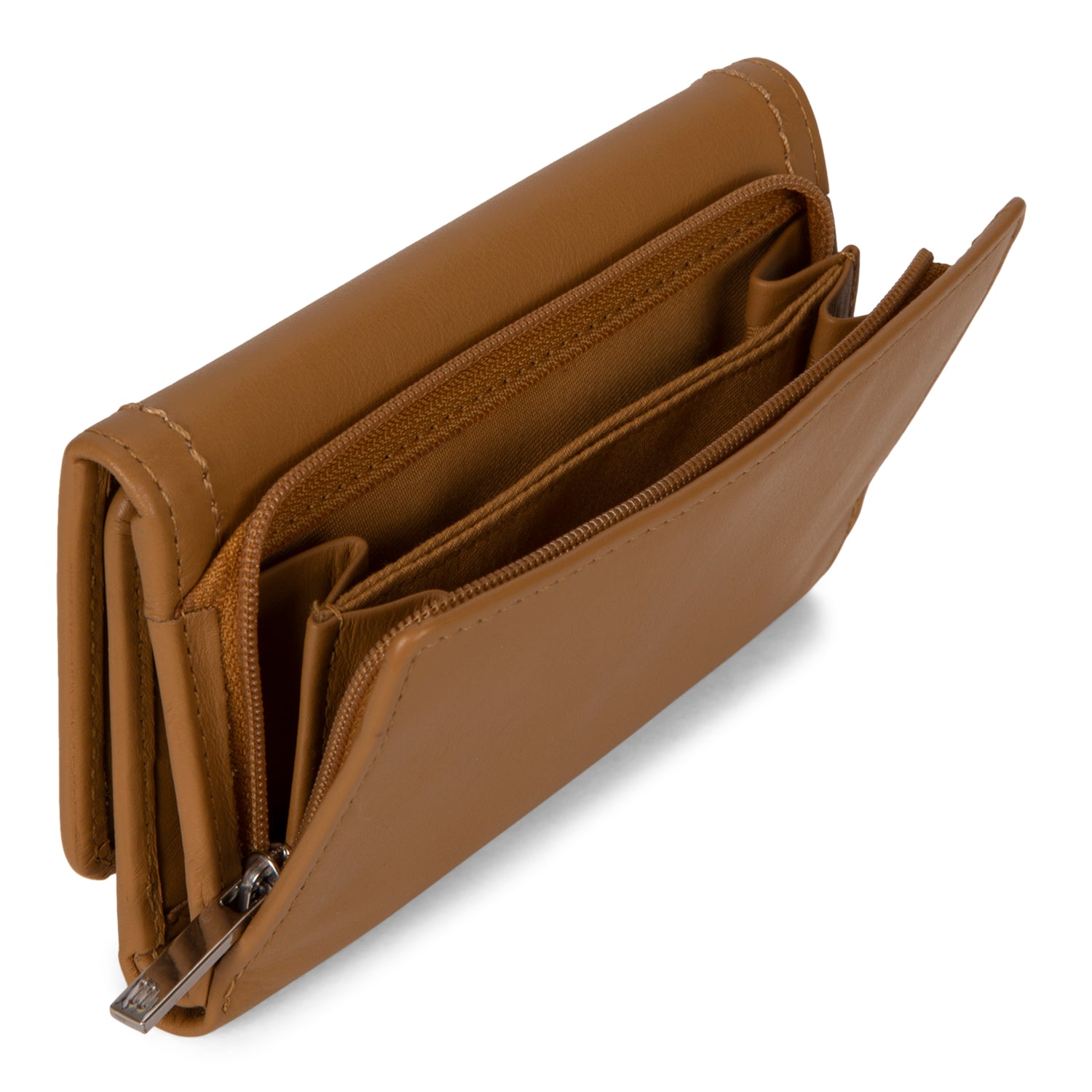 Kara RFID Flap Leather Wallet - Bentley