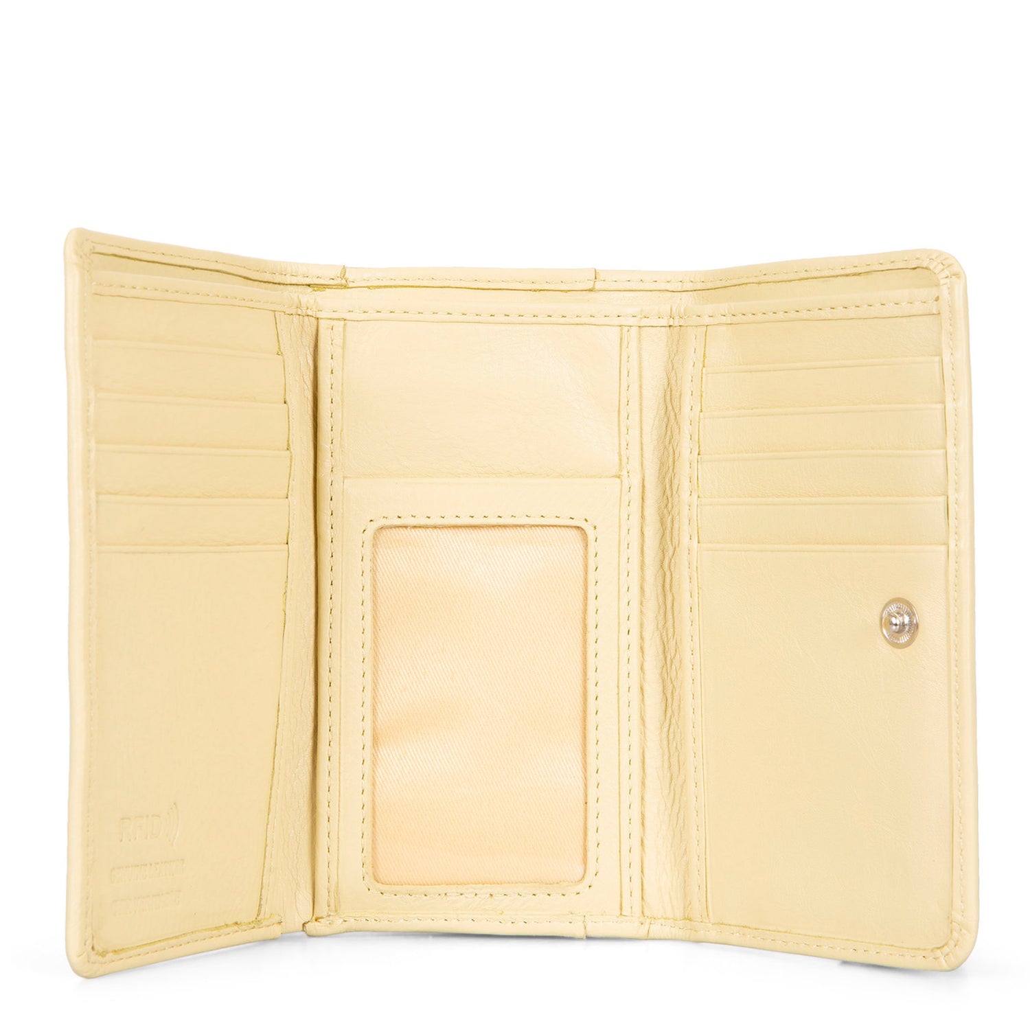 Kara RFID Flap Leather Wallet - Bentley